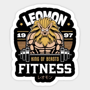 Leomon Fitness Sticker